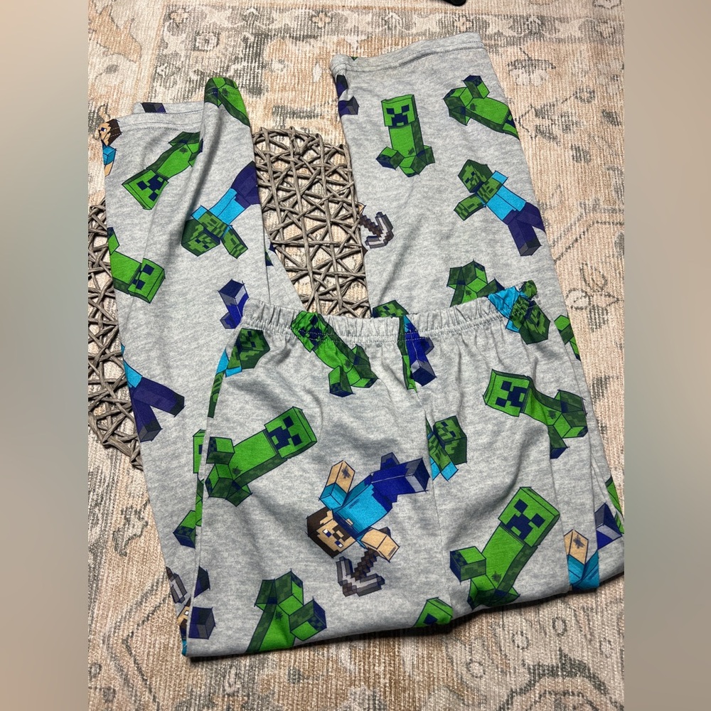 Minecraft Themed Pajama Pants
